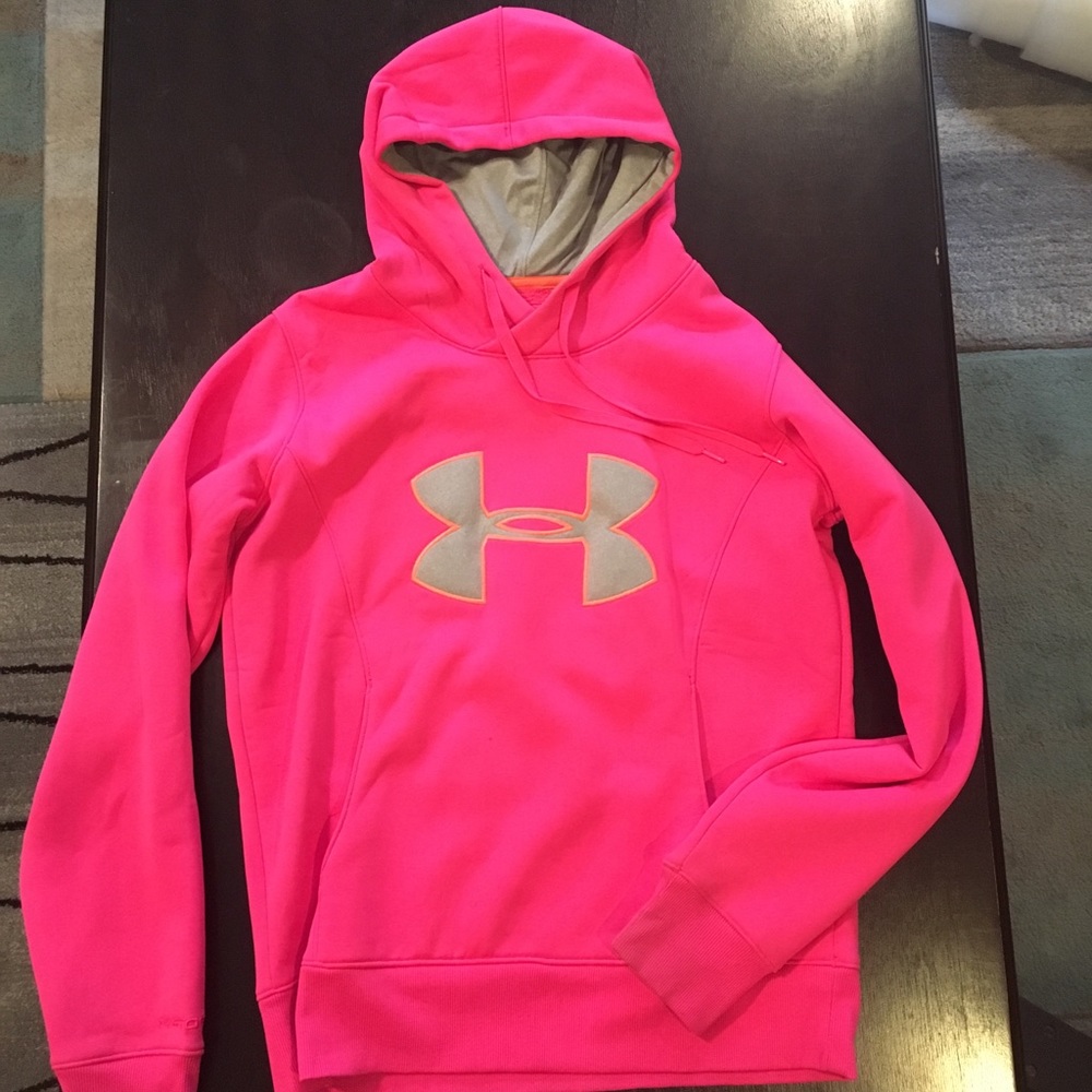 Pink Under Armor Hoodie